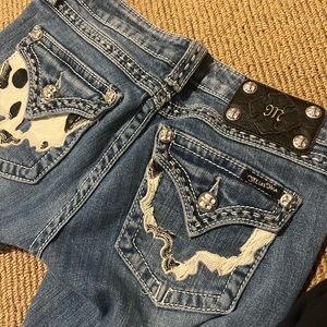 Miss Me’s Cowhide Bootcut